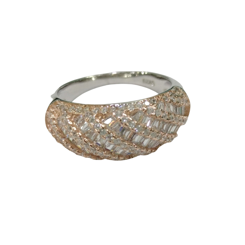 925 Silver Sparkling Rings SLR161