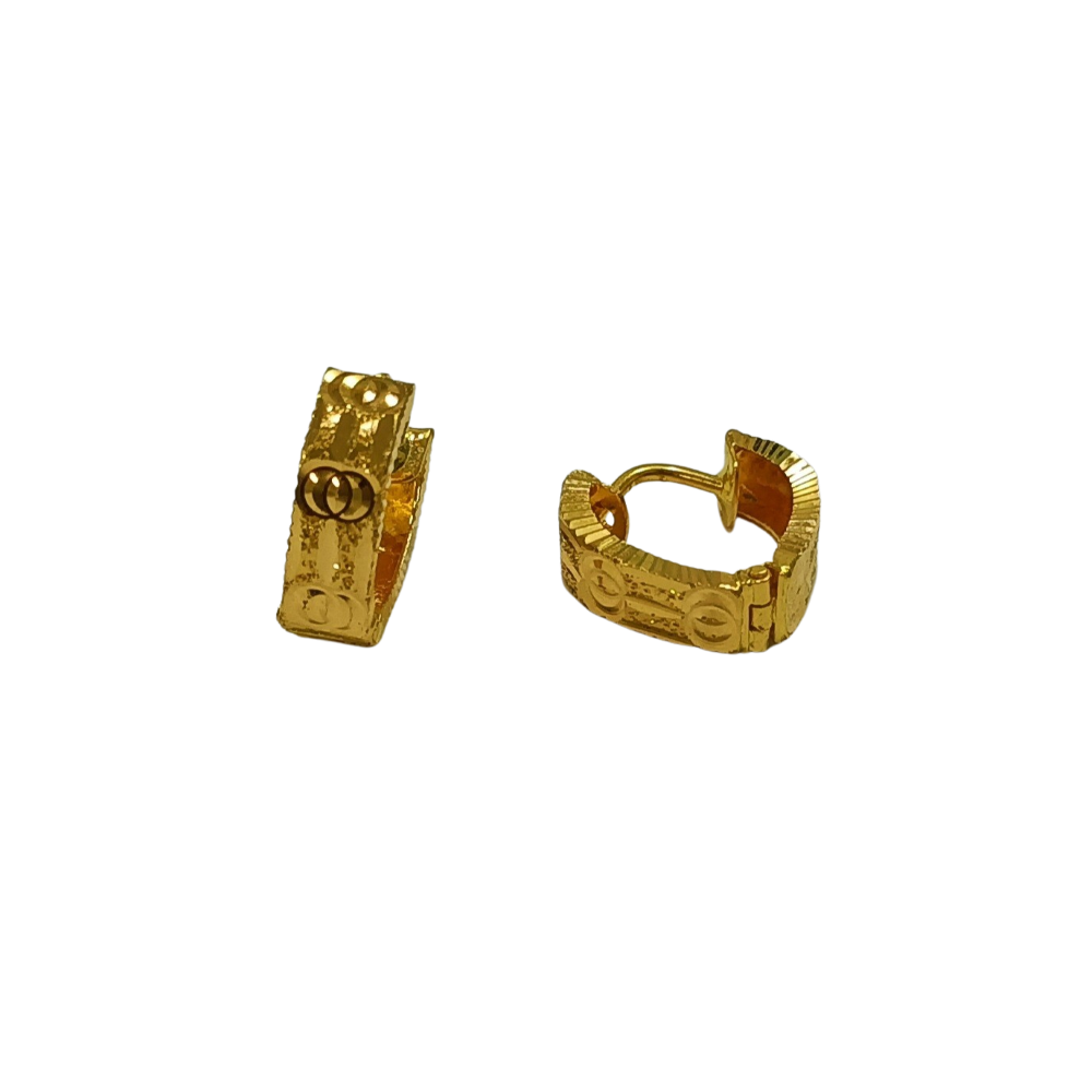 22k yellow gold modern classy bali w2823