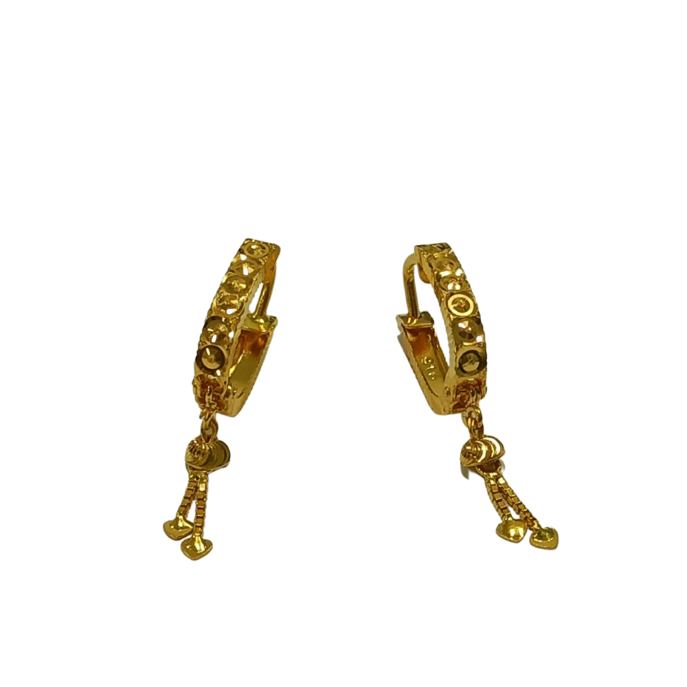 22k yellow gold regal design bali w4730