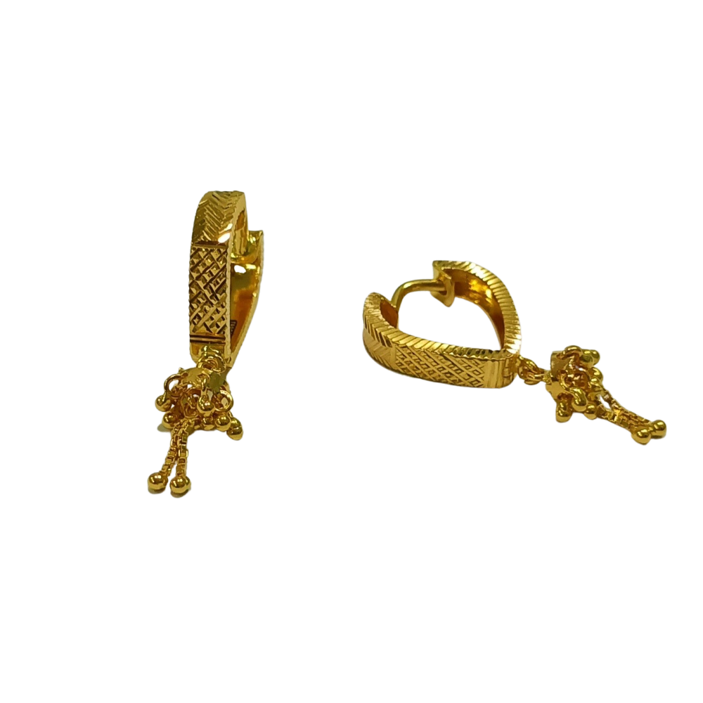22k Yellow Gold Classic Design Bali W5578