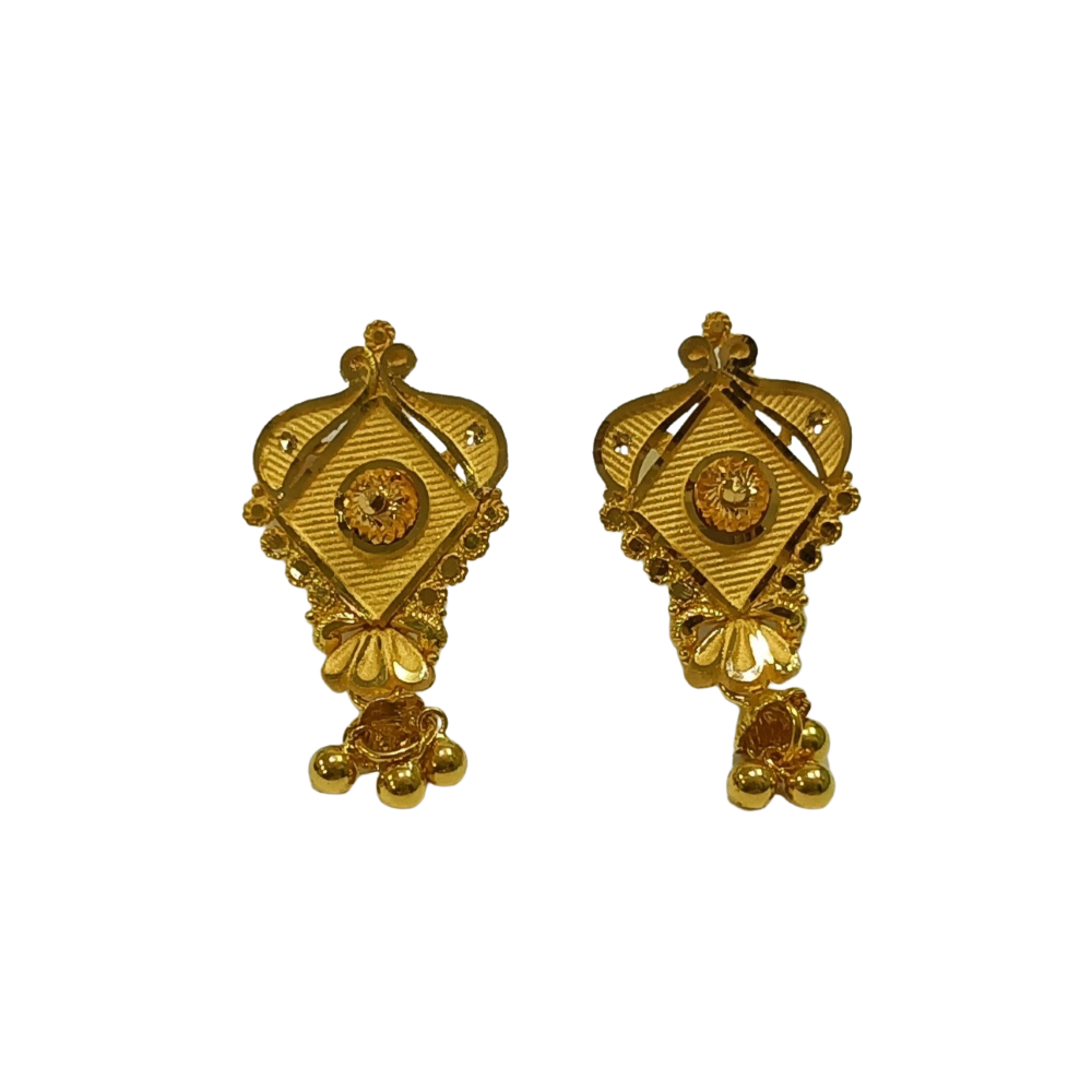 22k yellow gold fancy Tops tP6061
