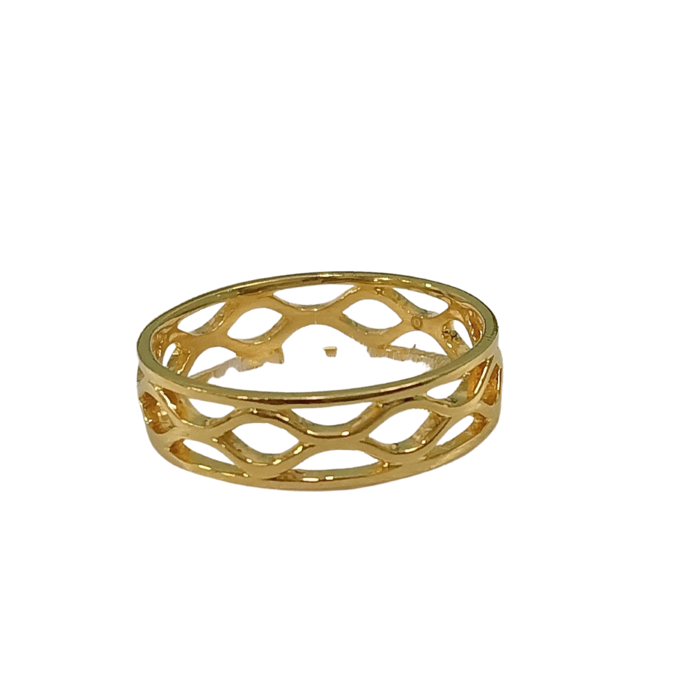 22k Yellow Gold Elite Chain Ring