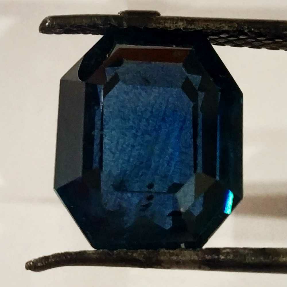 10.93ct octagonal blue blue-sapphire-neelam