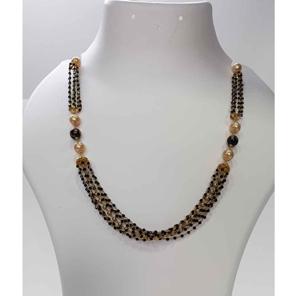 18k colourful beaded chain