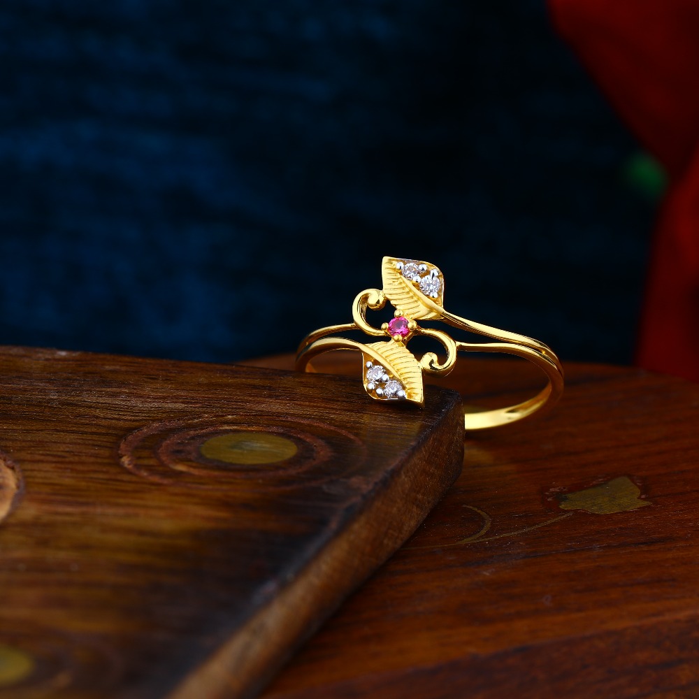 DOUBLE LEAF FANCY LADIES CASTING RING