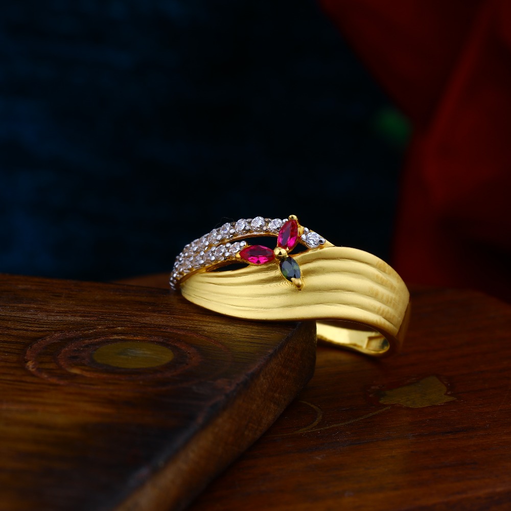 COTTON FABRIC STONE LADIES CASTING RING