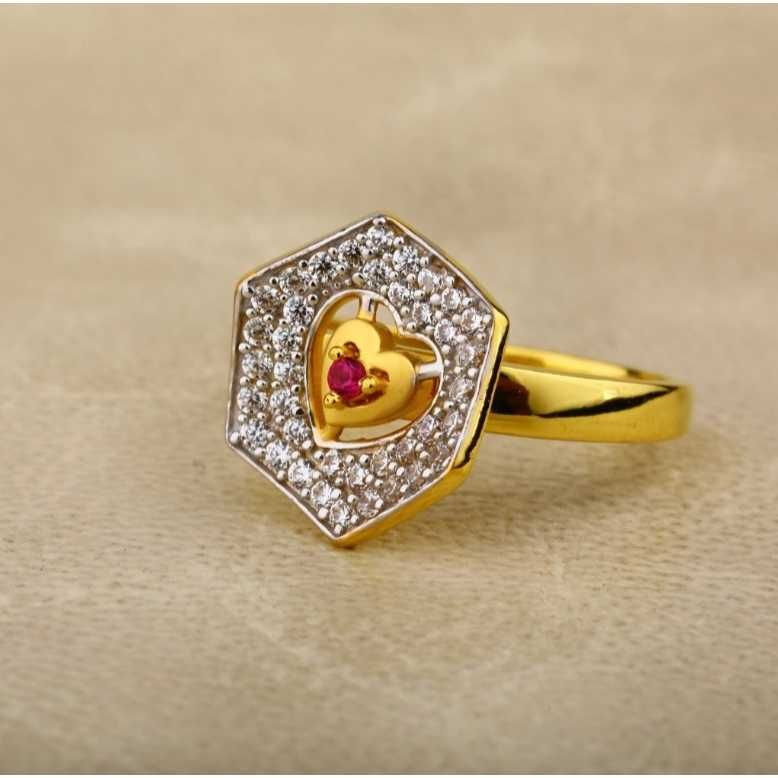 Sober CZ Ladies Ring