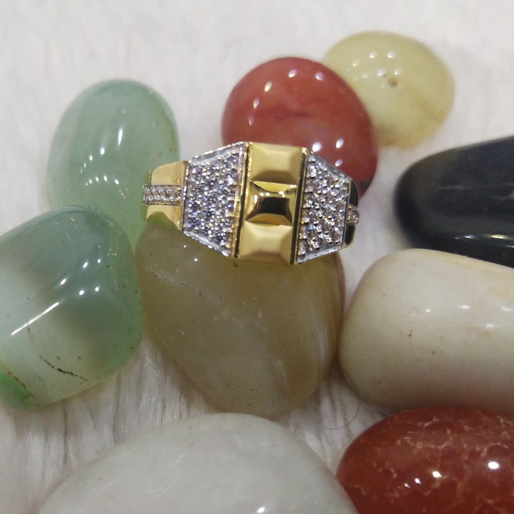 916 Gold CZ Fancy Ring MC-GR5