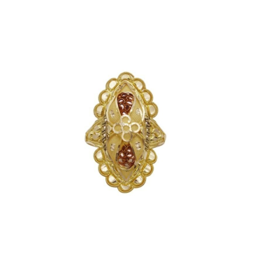 22 k light wt gold ladies ring RJ-LRG-009