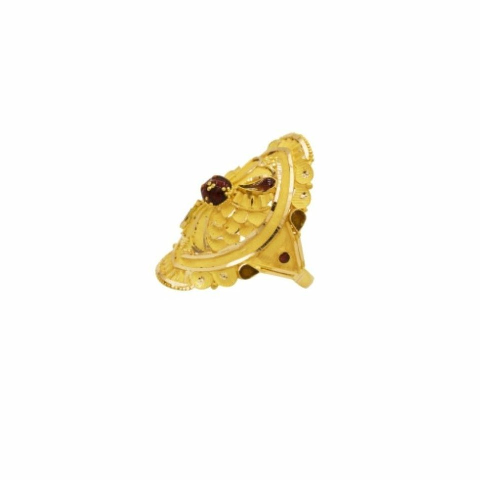 22 k 916 light wt gold ladies ring