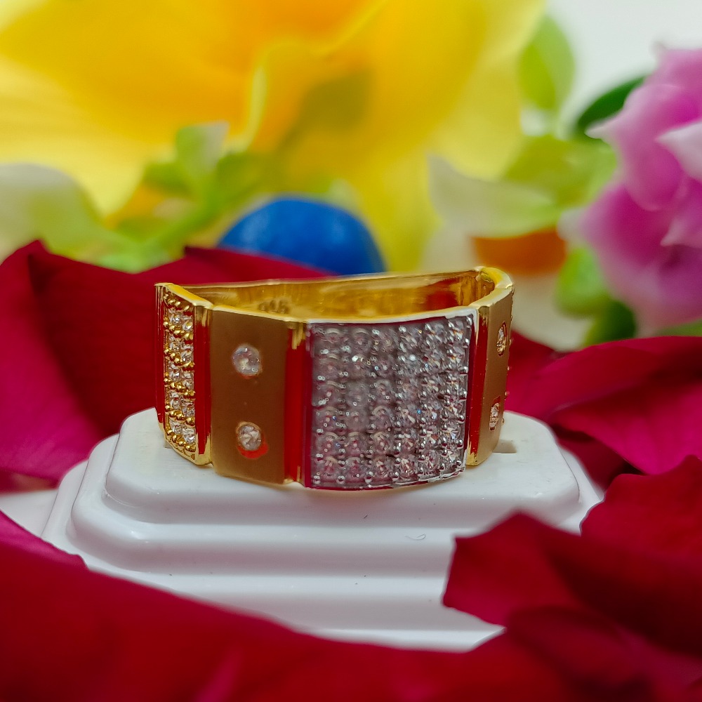 916 gold gents ring