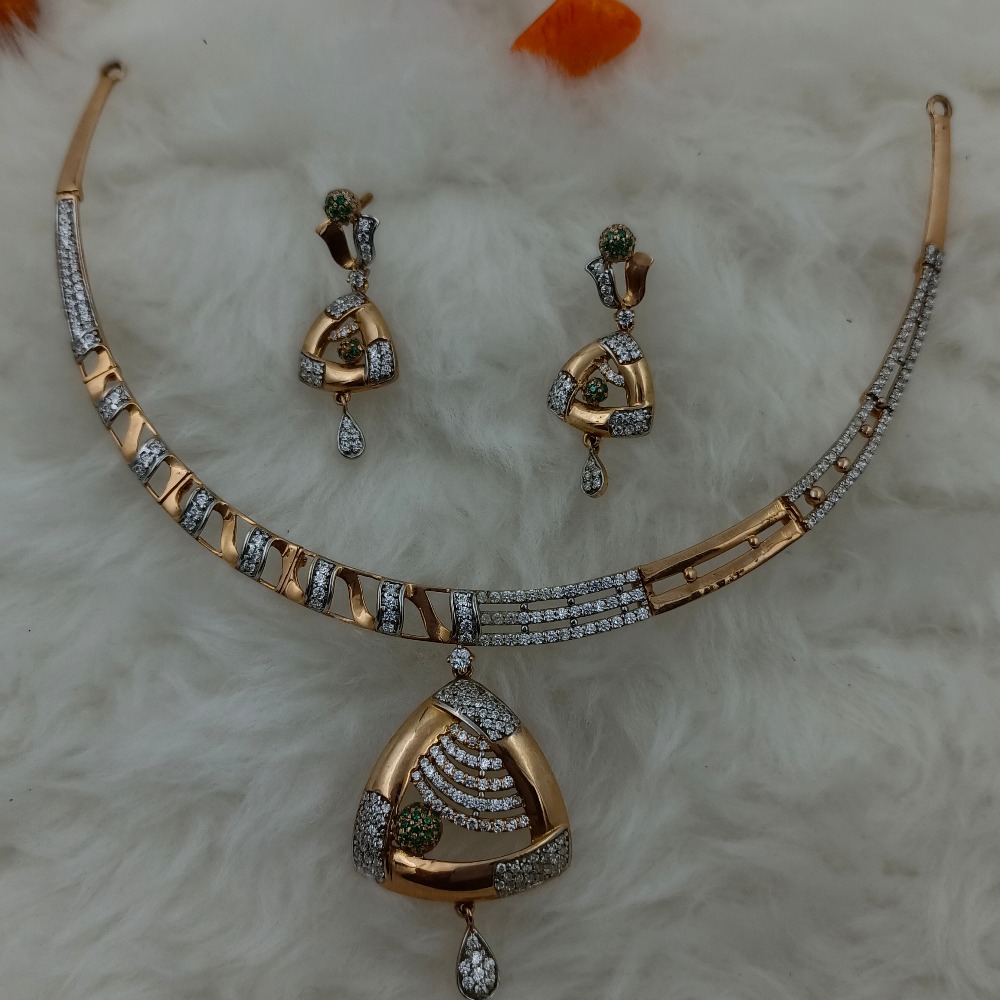 916 Gold Elegant Design Necklace Set