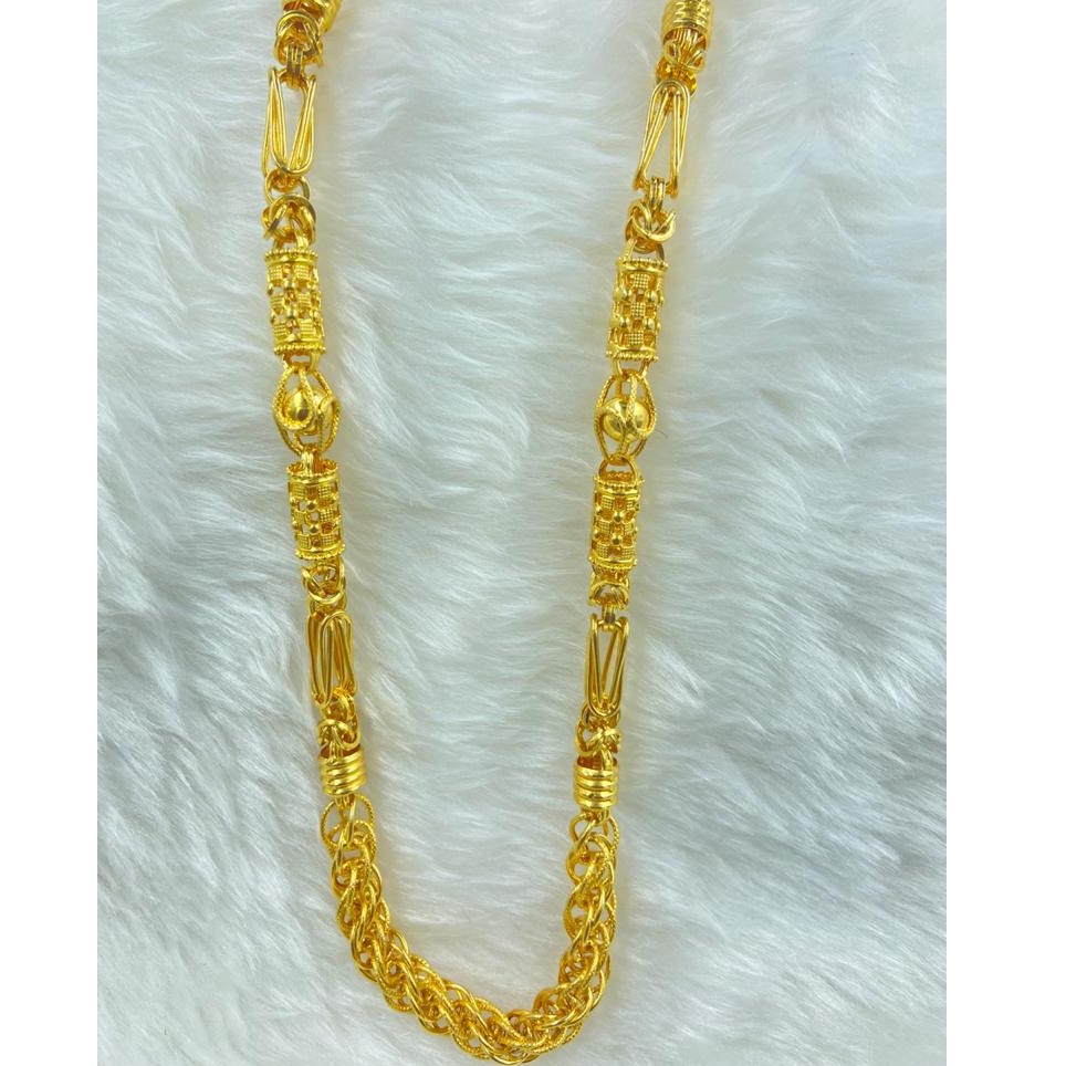 916 Gold Hallmarked Attractive Gents Chain