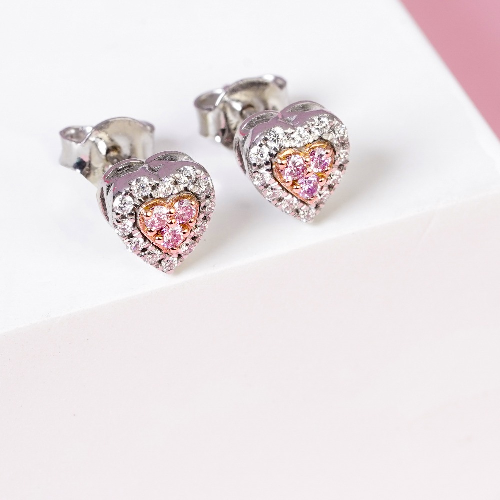 FANCY PINK HEART SHAPE TOPS