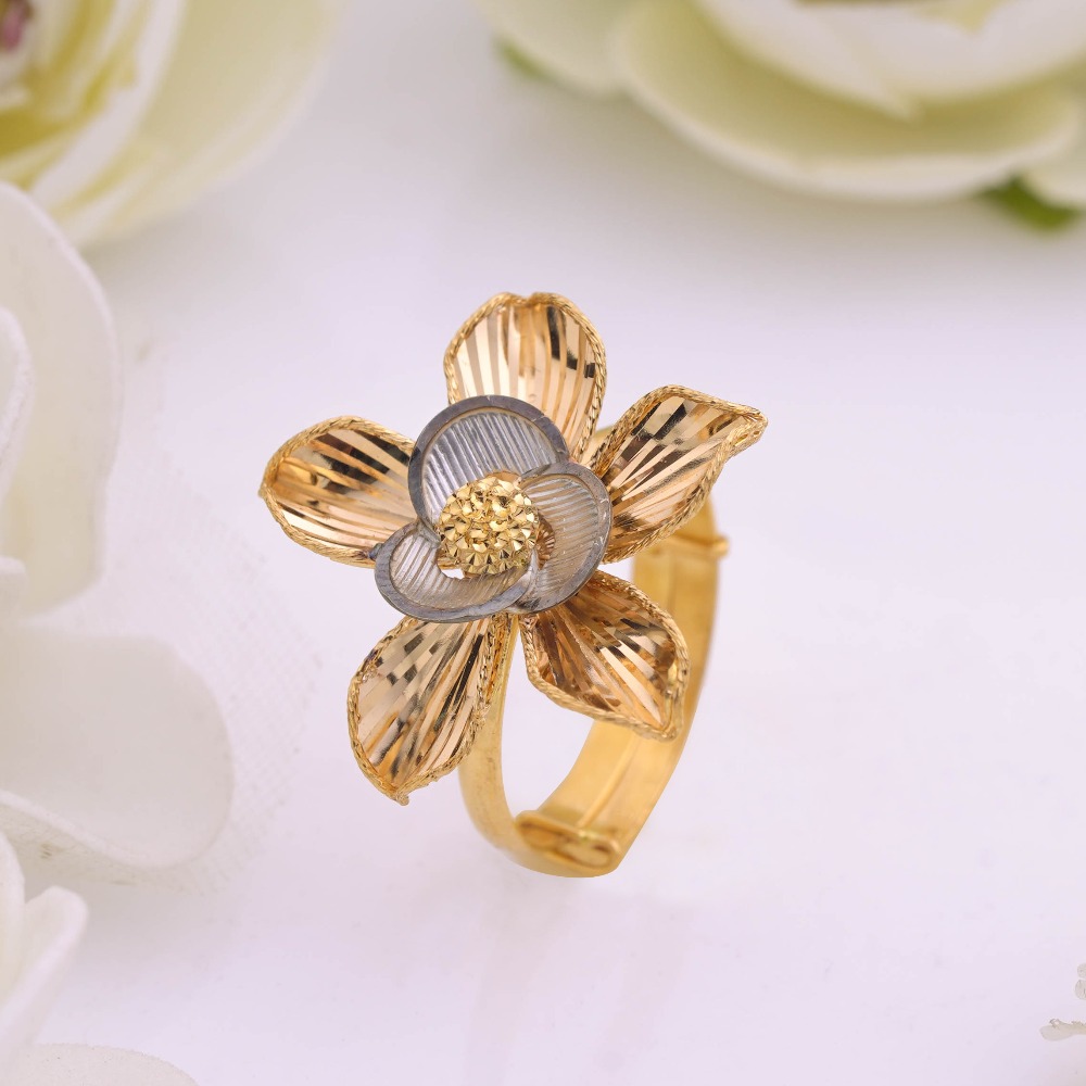 22kt florence ring