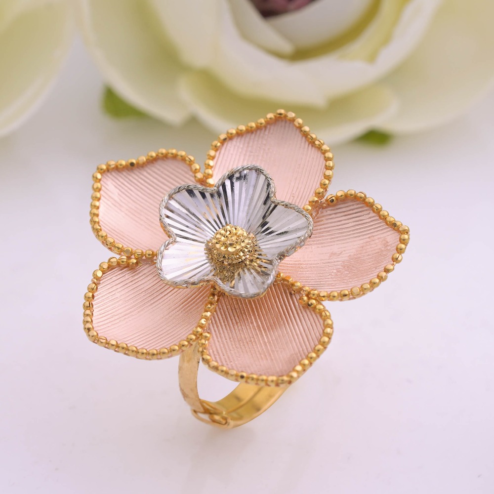 22kt rose gold italian  ring