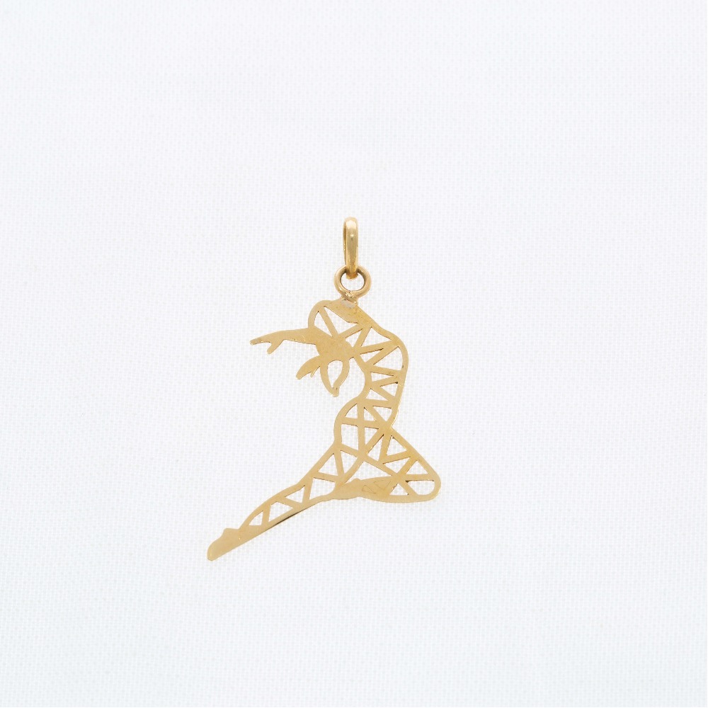 RoseGold 18kt Dancing Girl Pendant