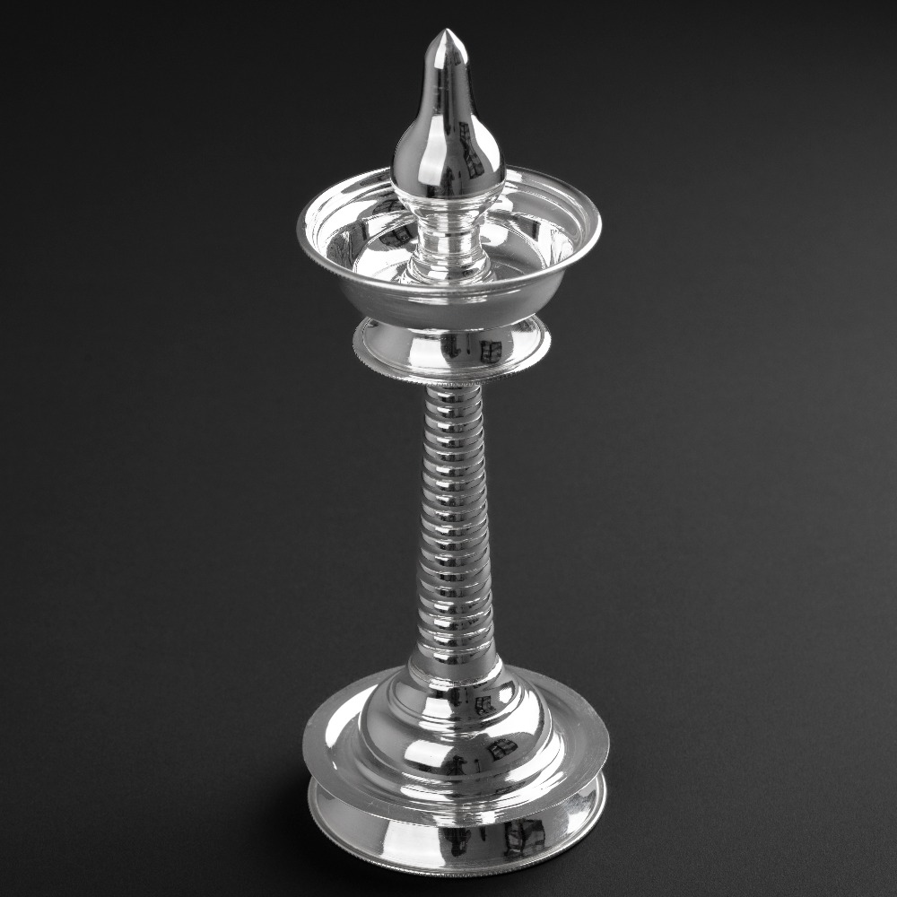 Silver Samai Long Lamp