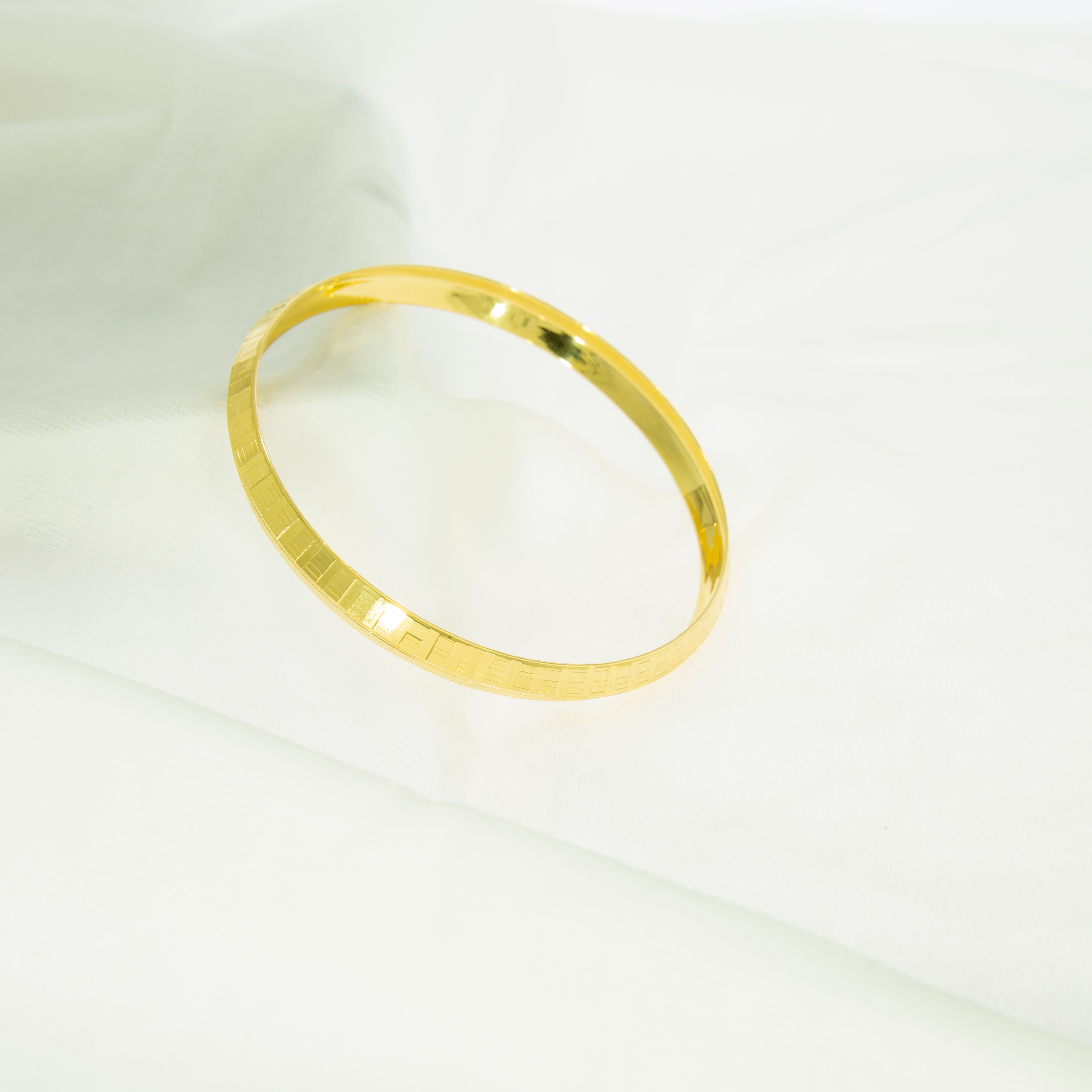 22kt Gold Glazing Punjabi Kada for Men