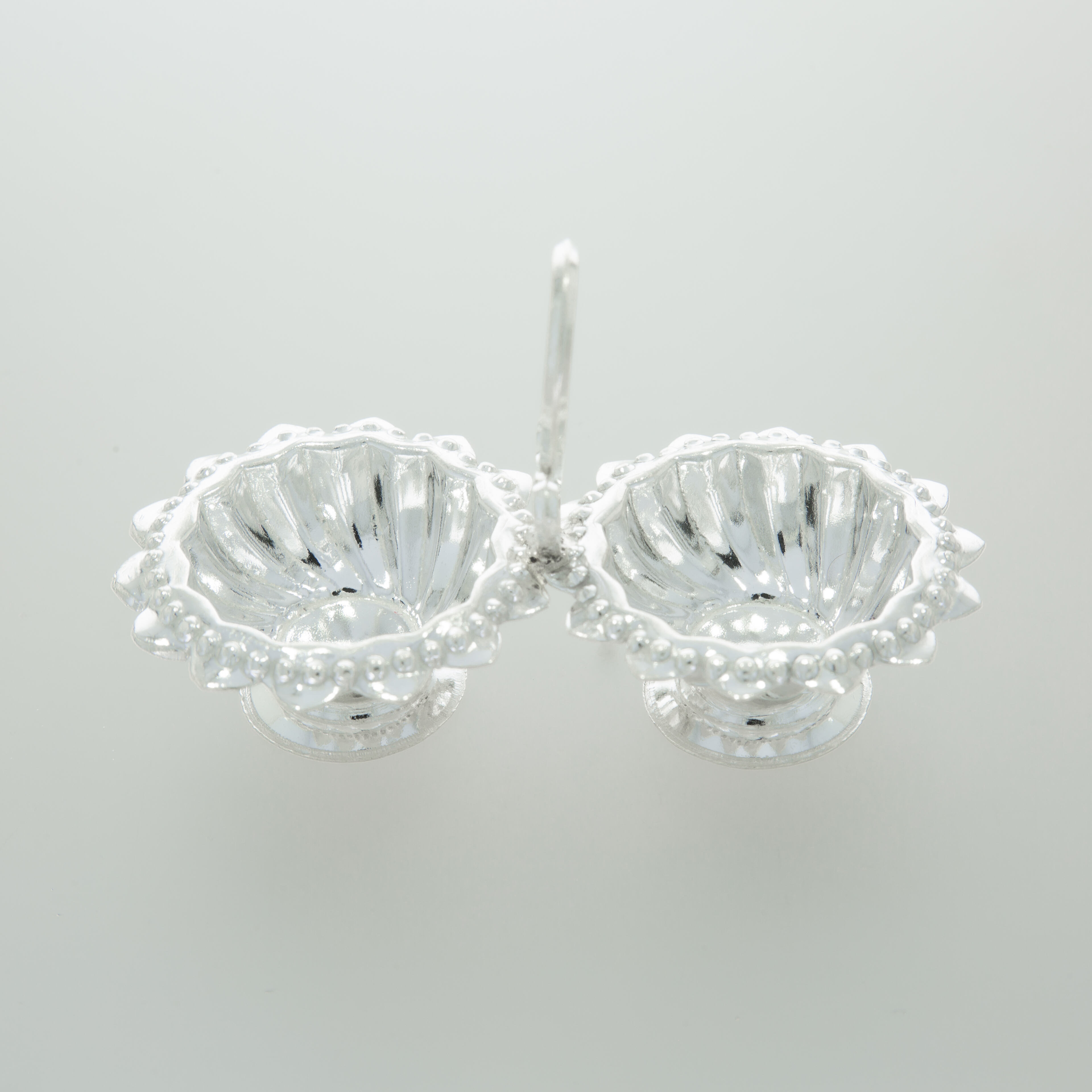 Silver Lotus Petal Shape Jod Kamal