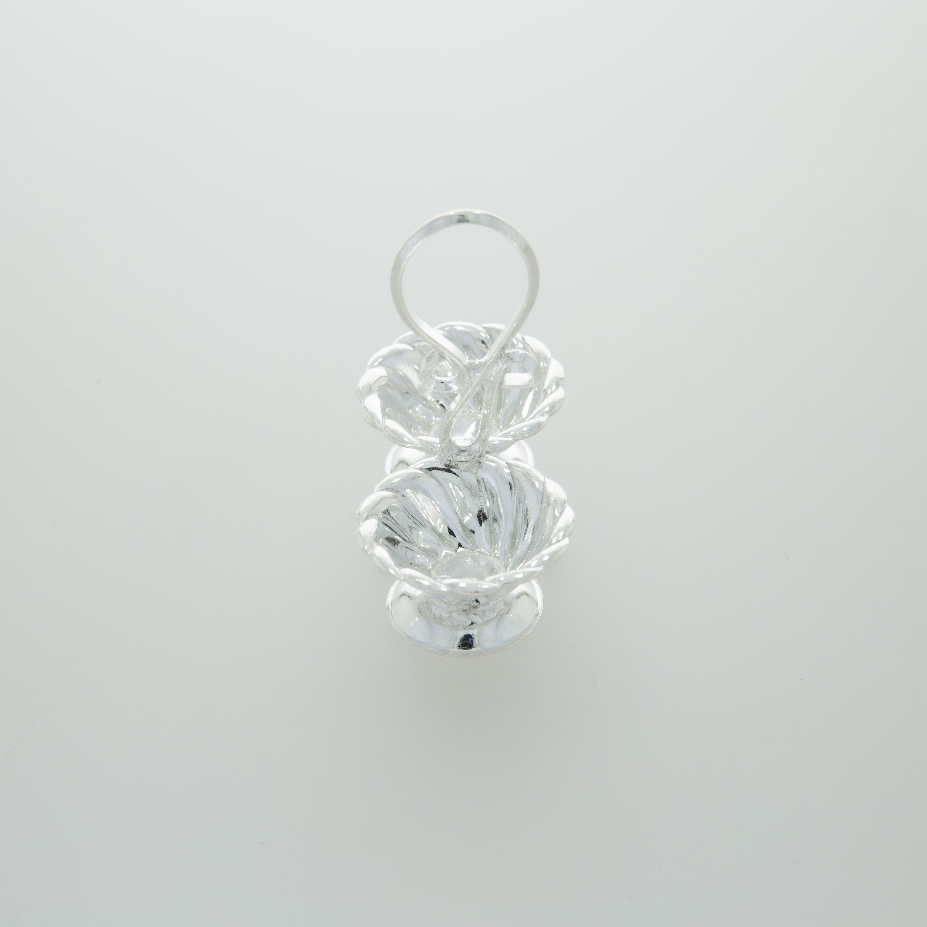 Fancy Border Silver Jod Kamal