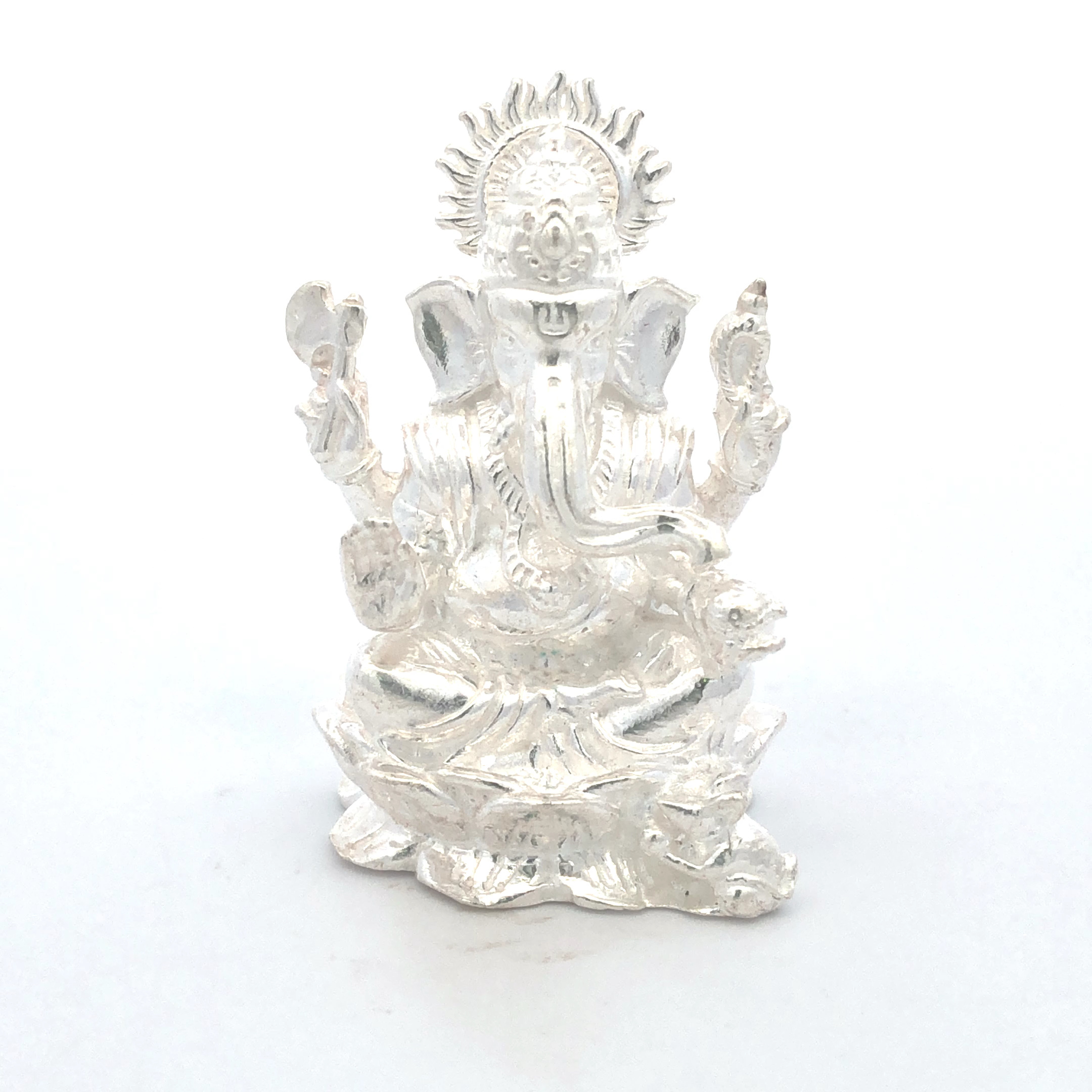 Silver Ganesha Murti