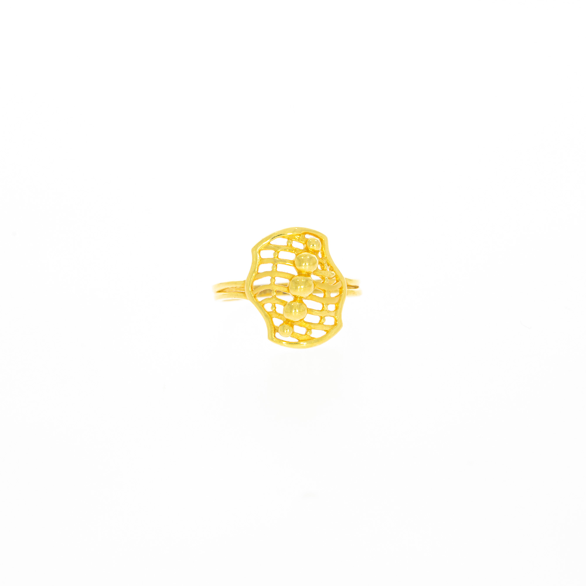 Breathtaking 22ct Gold Finer Ring