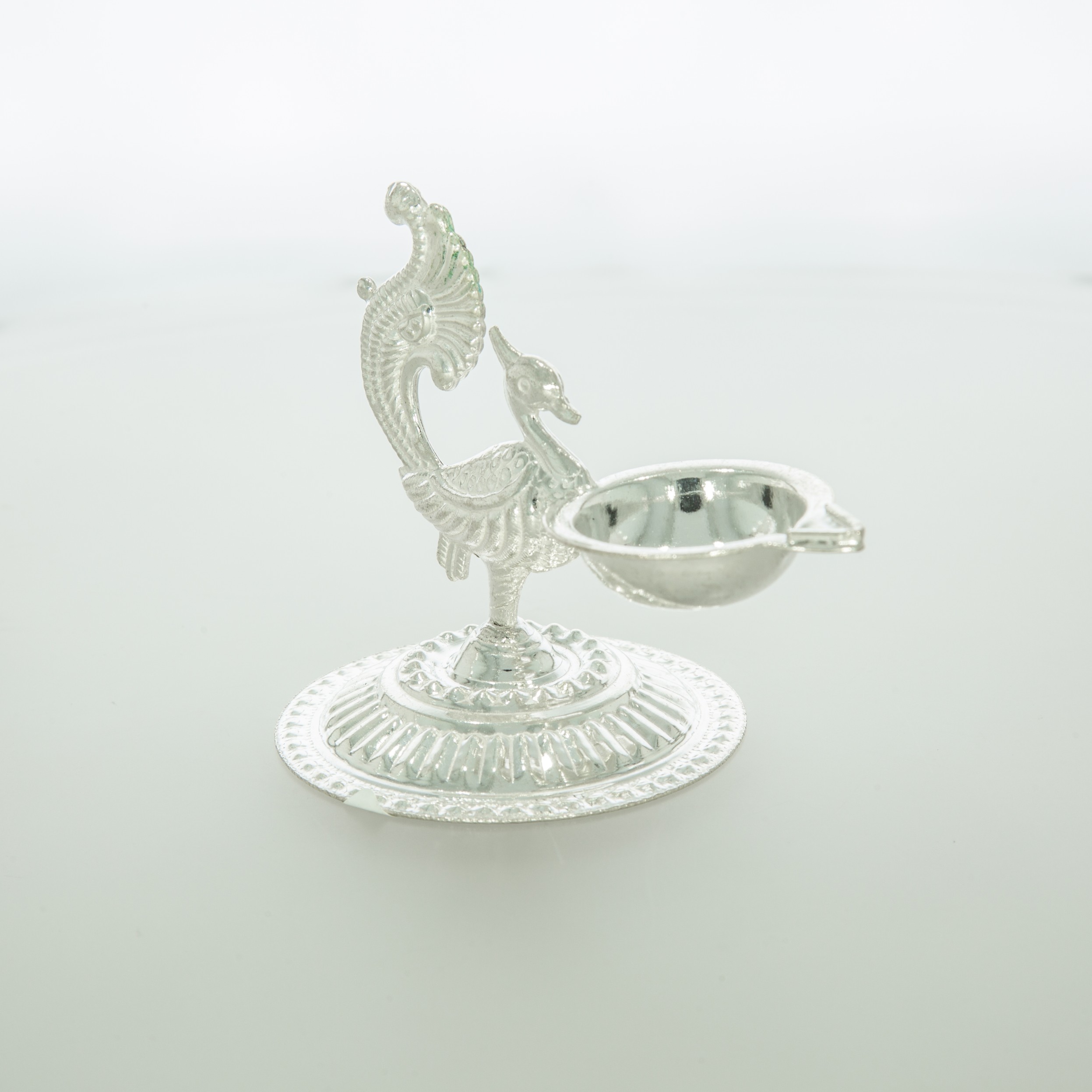 Silver Peacock Deep