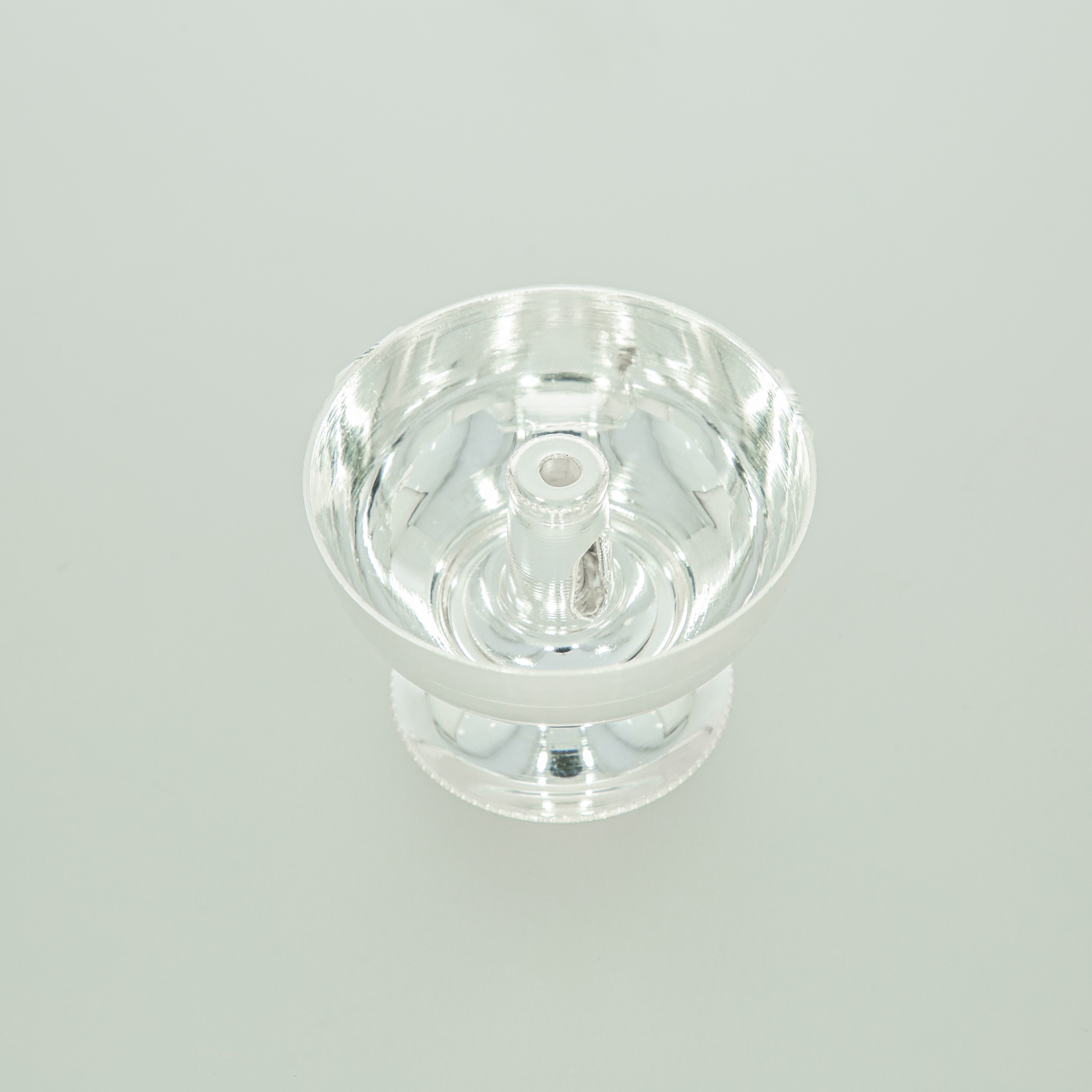 Unique Silver Niranjan Design