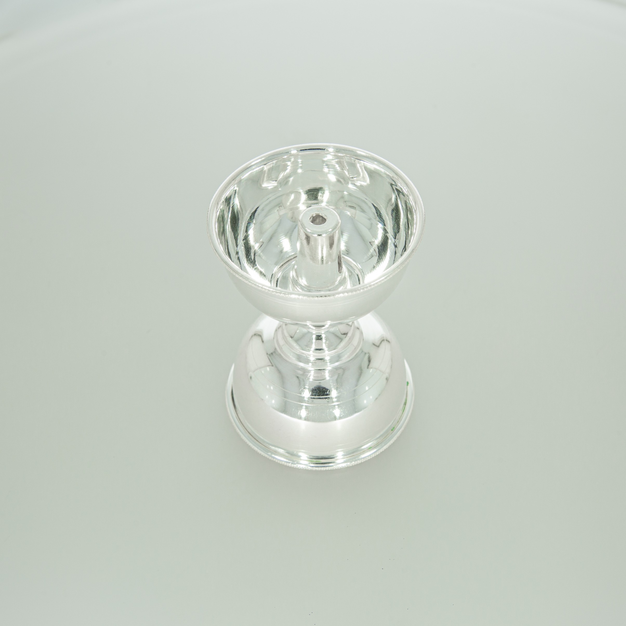 Silver Simple Diya Designs