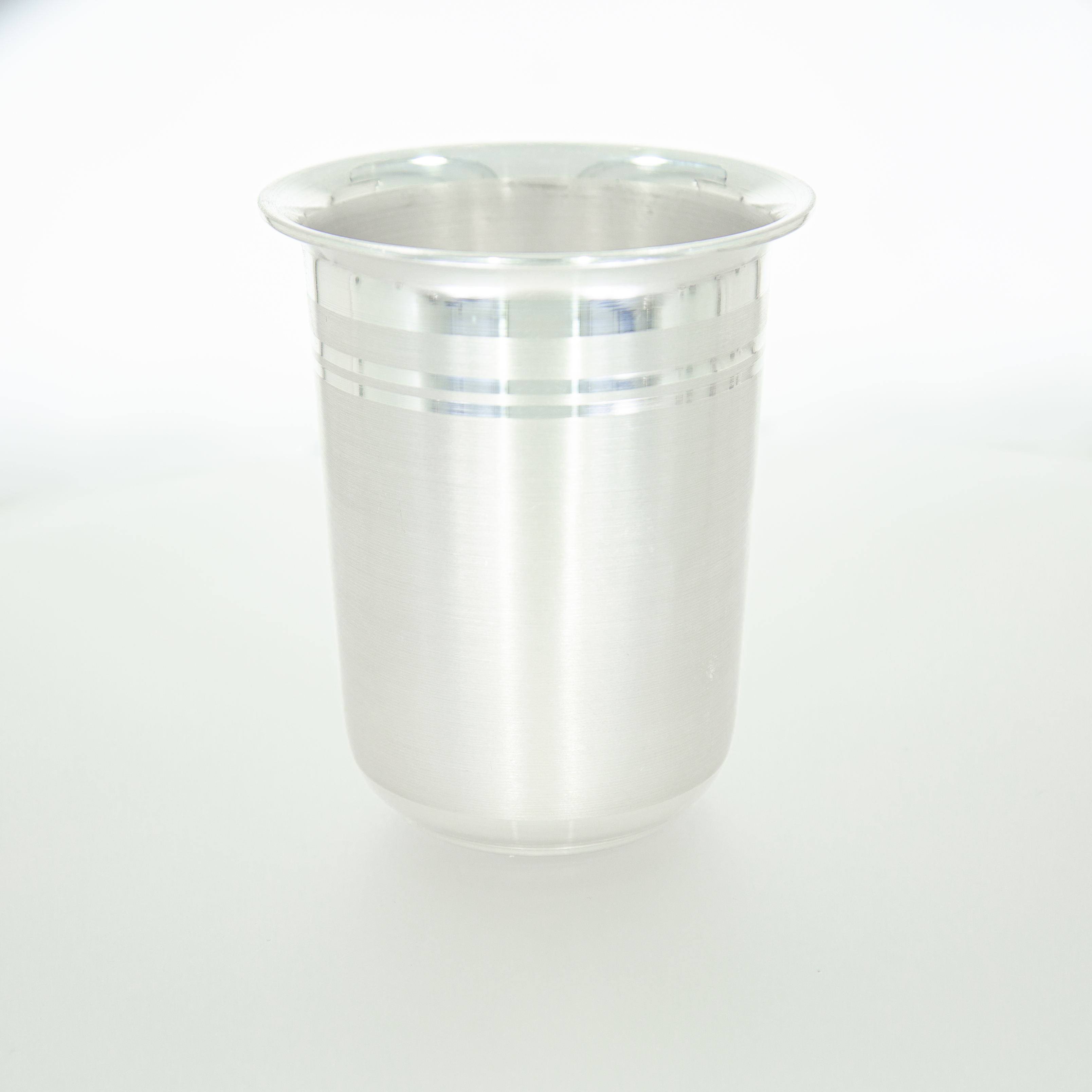 Design Engraved Silver Glass