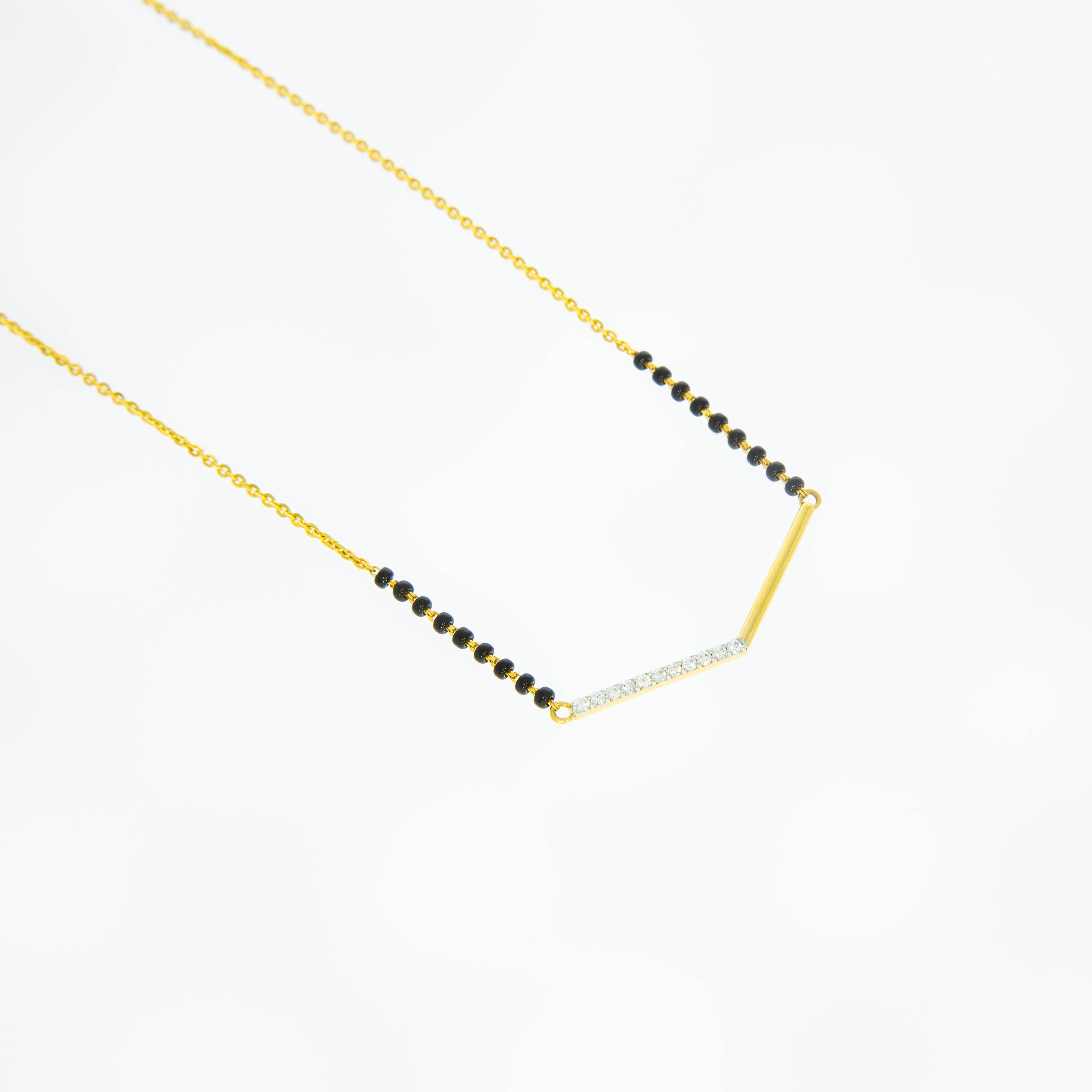 Enchanting Designer Gold Mangalsutra Design