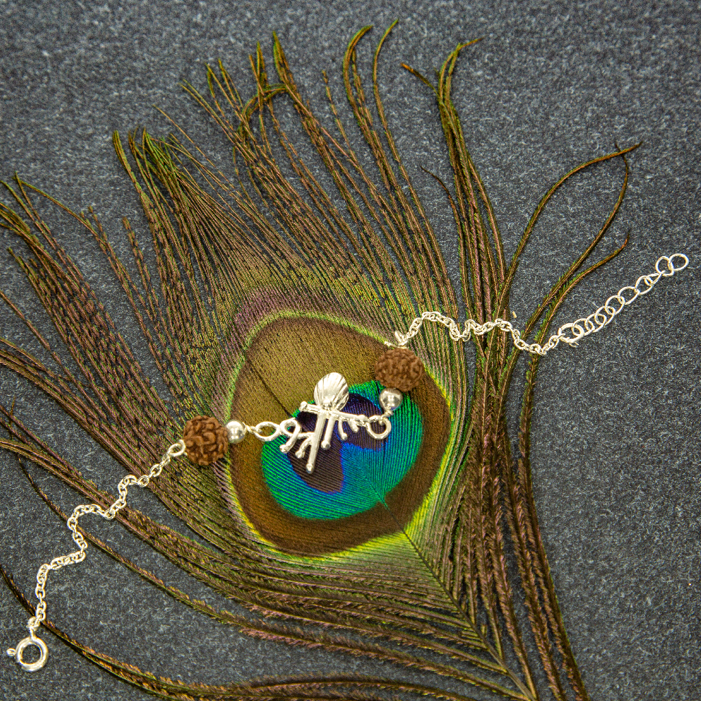Silver Shree Rakhi