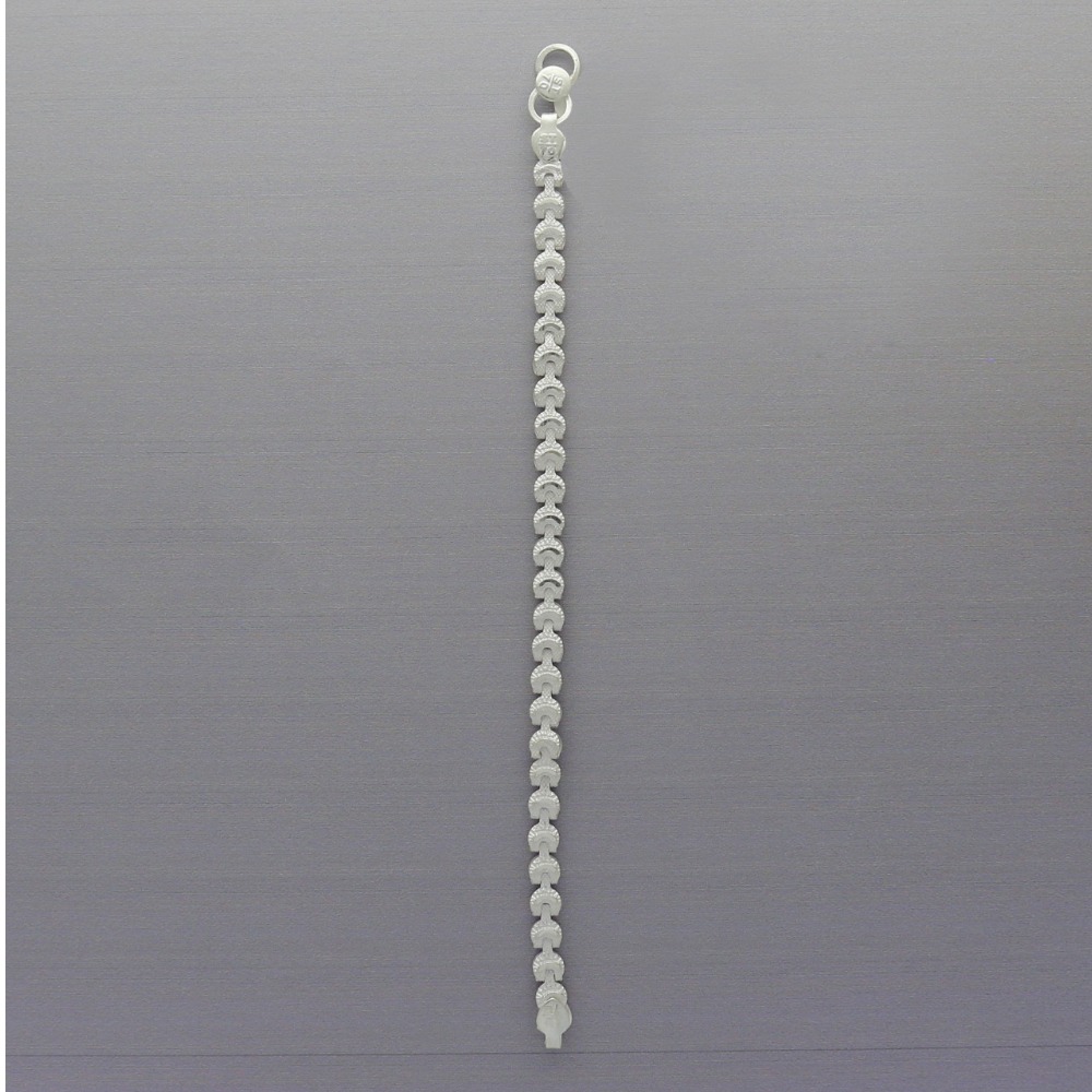 Stylish silver bracelet for boys