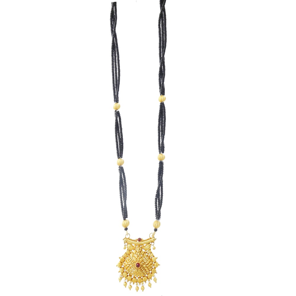 Glamorous 22k Gold Mangalsutra Design