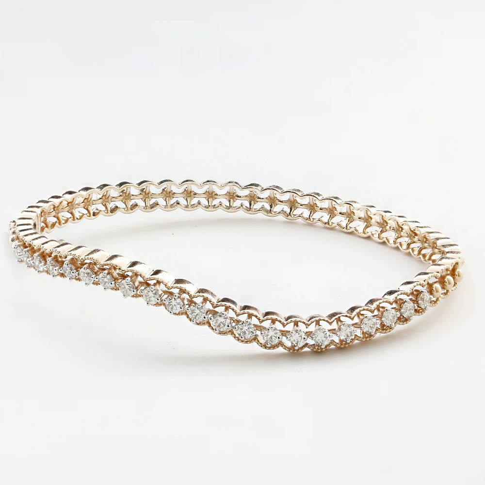 Fascinating Rose Gold Bracelet For Ladies