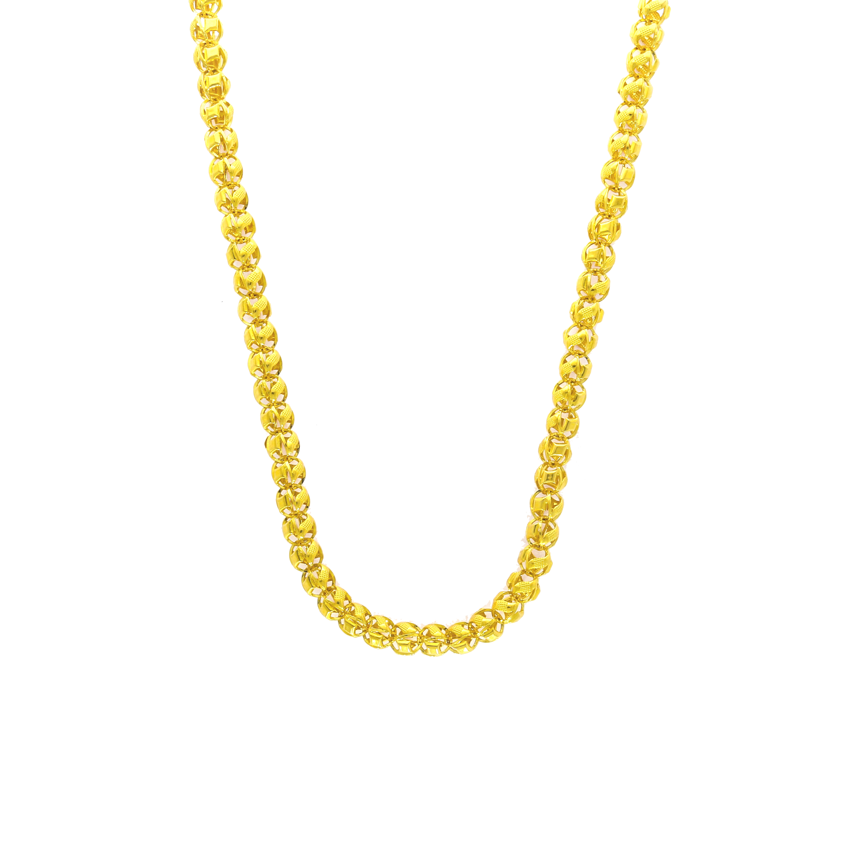 Dazzling Gold Chain For Gents In 22Carat