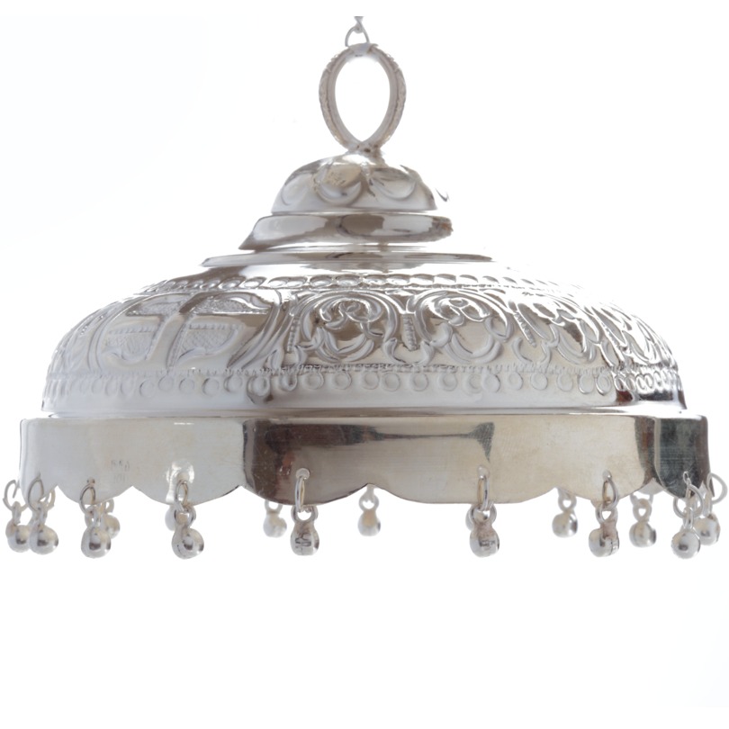 Silver Carved Chatra