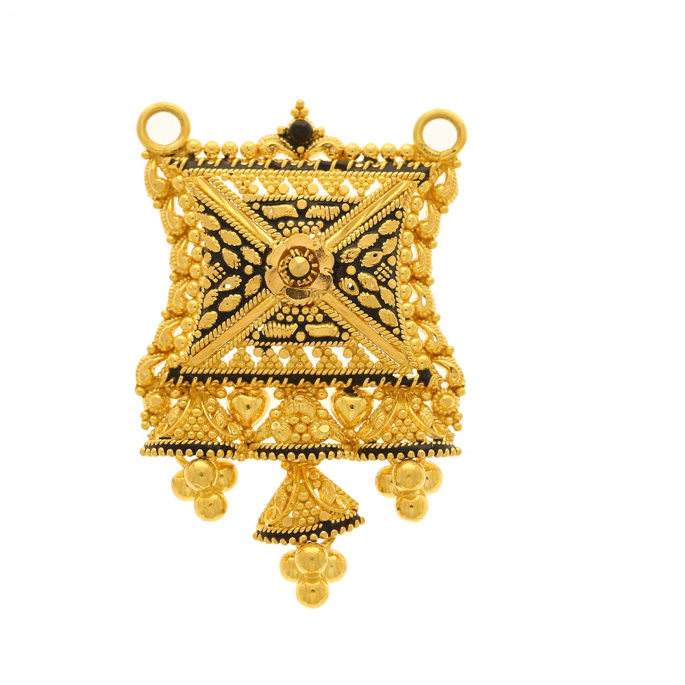 Glorious 22karat gold pendant