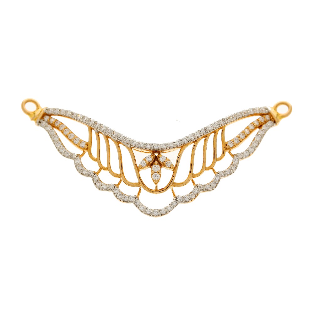 Tanmaniya Gold Mangalsutra Pendant