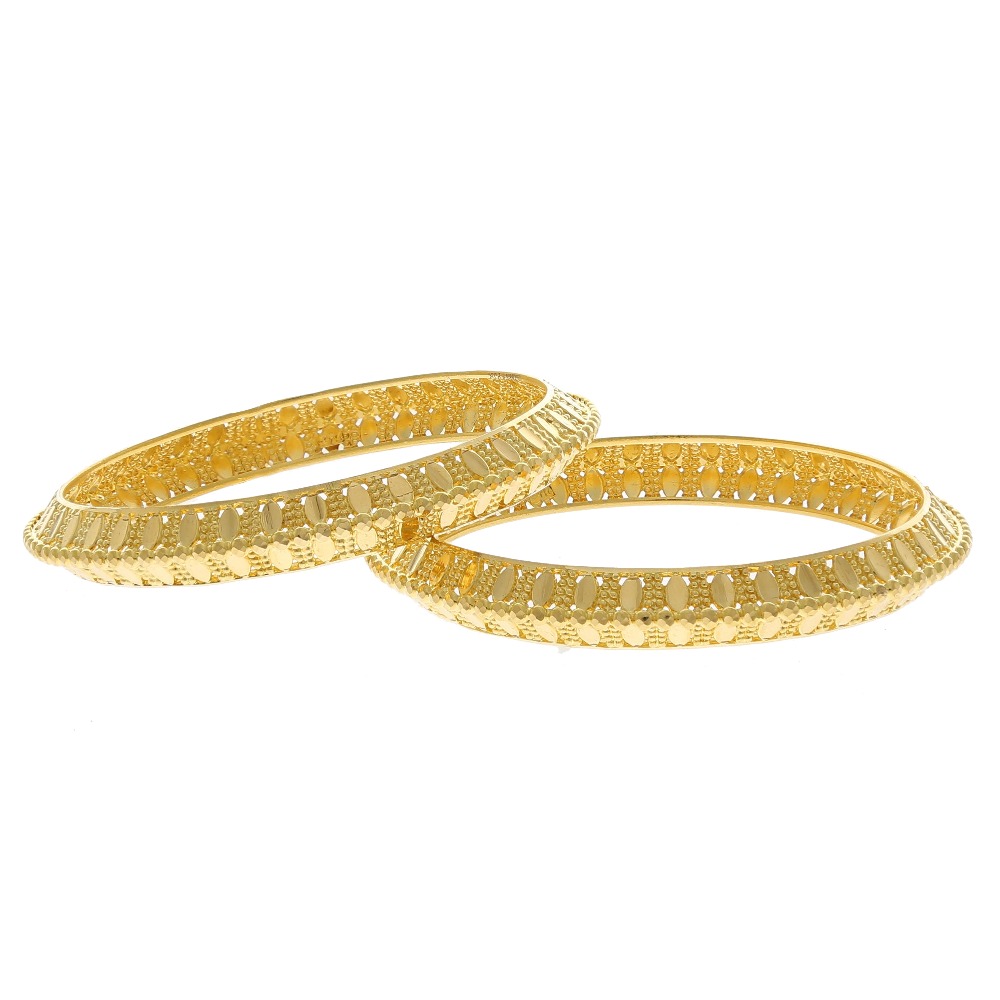 Elegant gold bangles deisgn