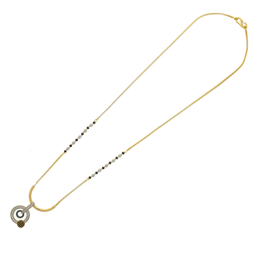 Modern Chain Mangalsutra design