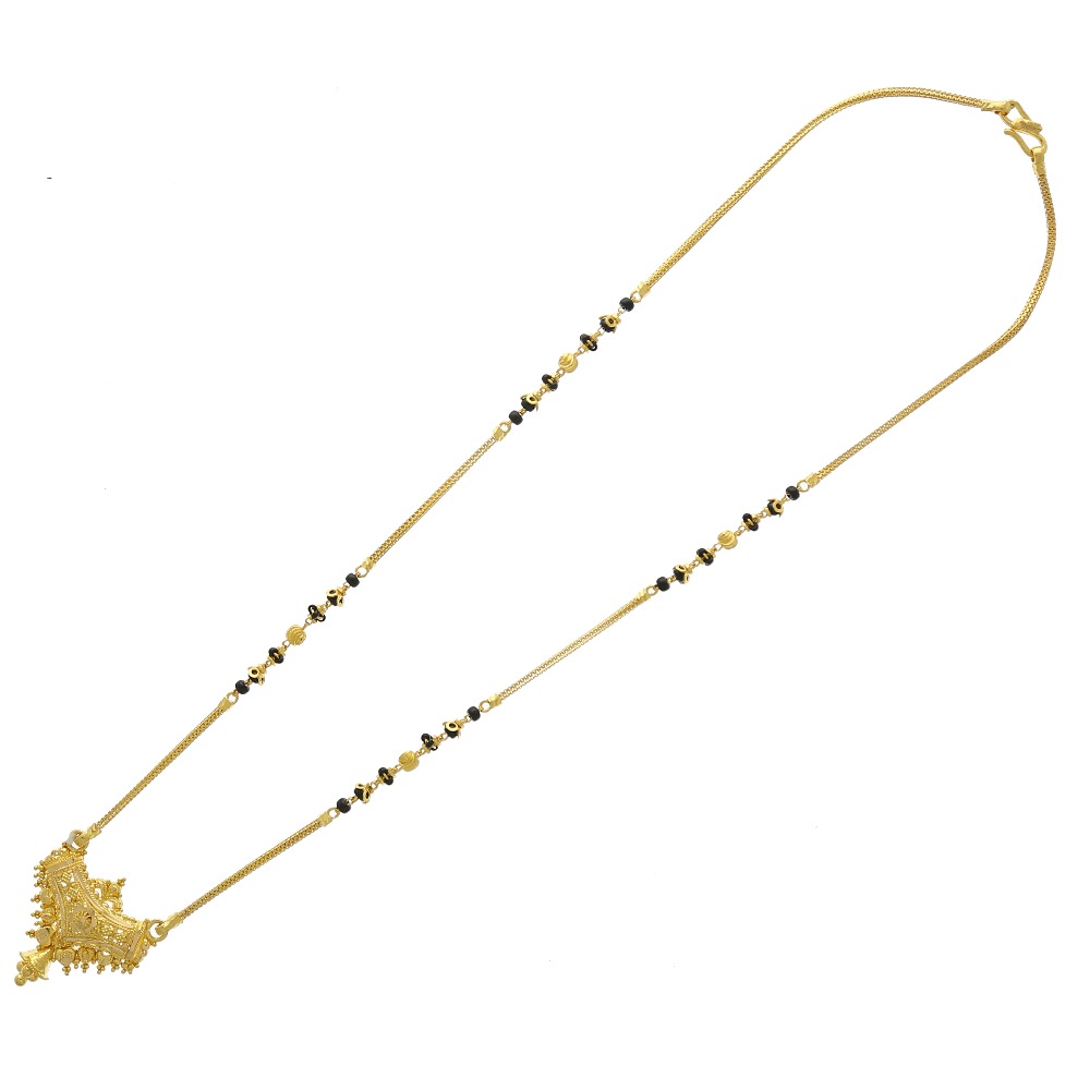 The Opulent Filigree Temple Mangalsutra Design For Women