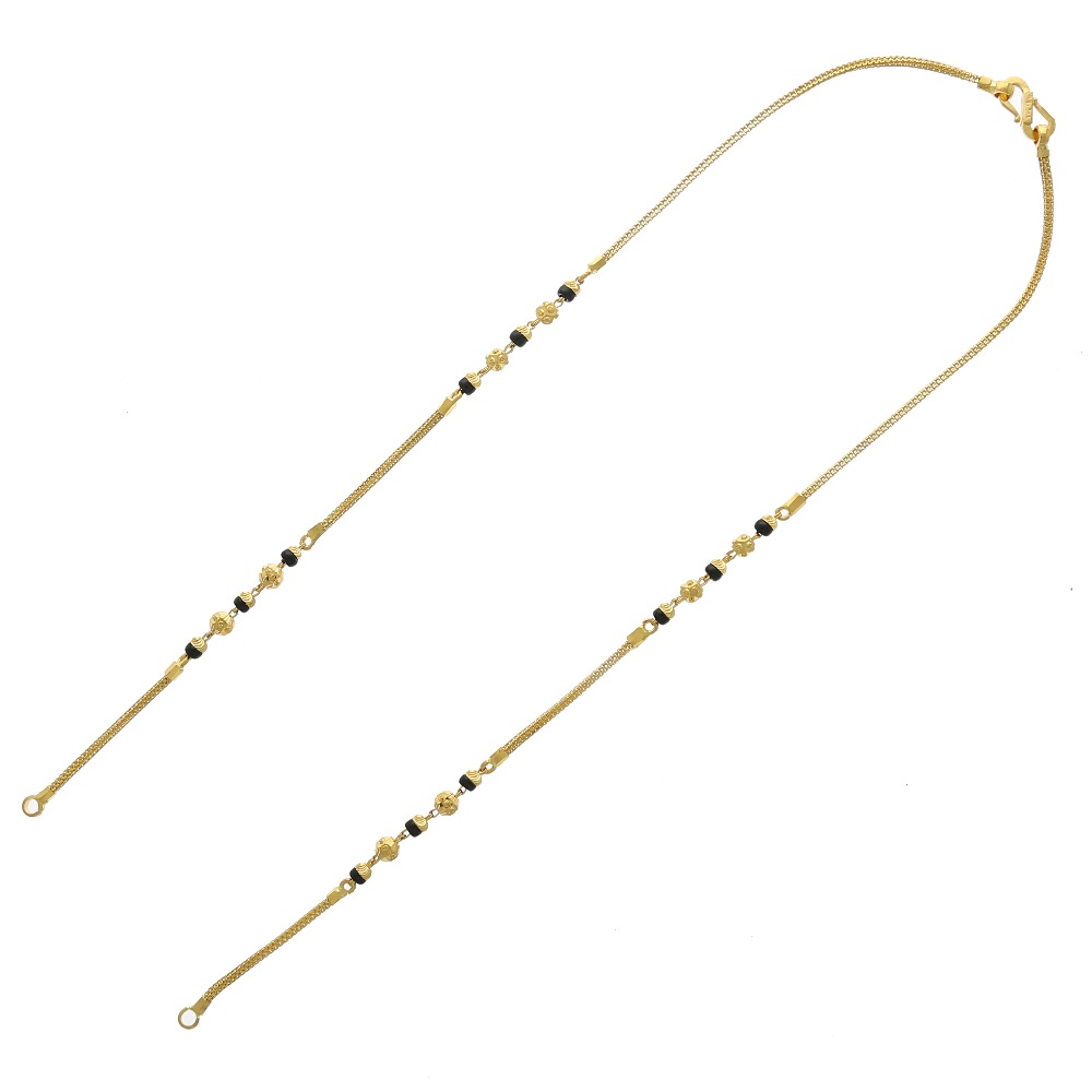 simple Plain mangalsutra Design