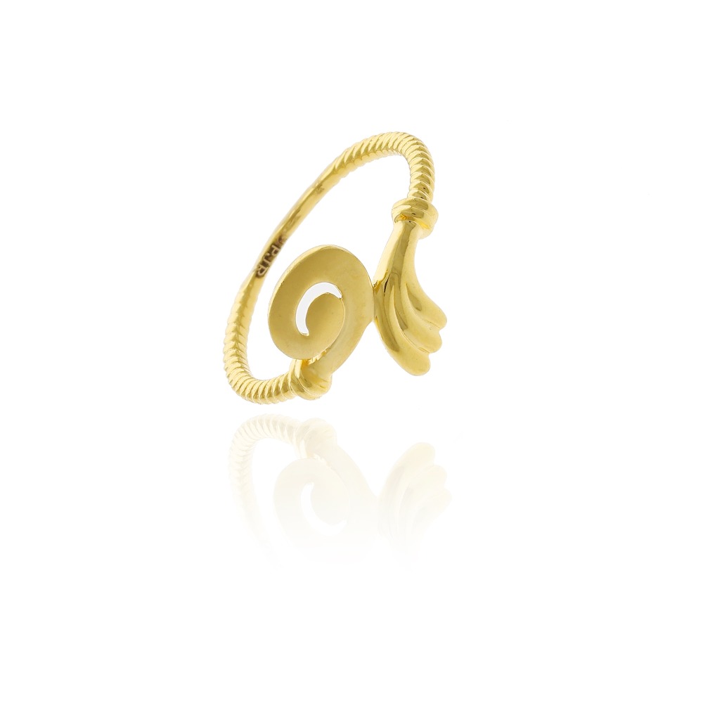 Plain simple gold ring