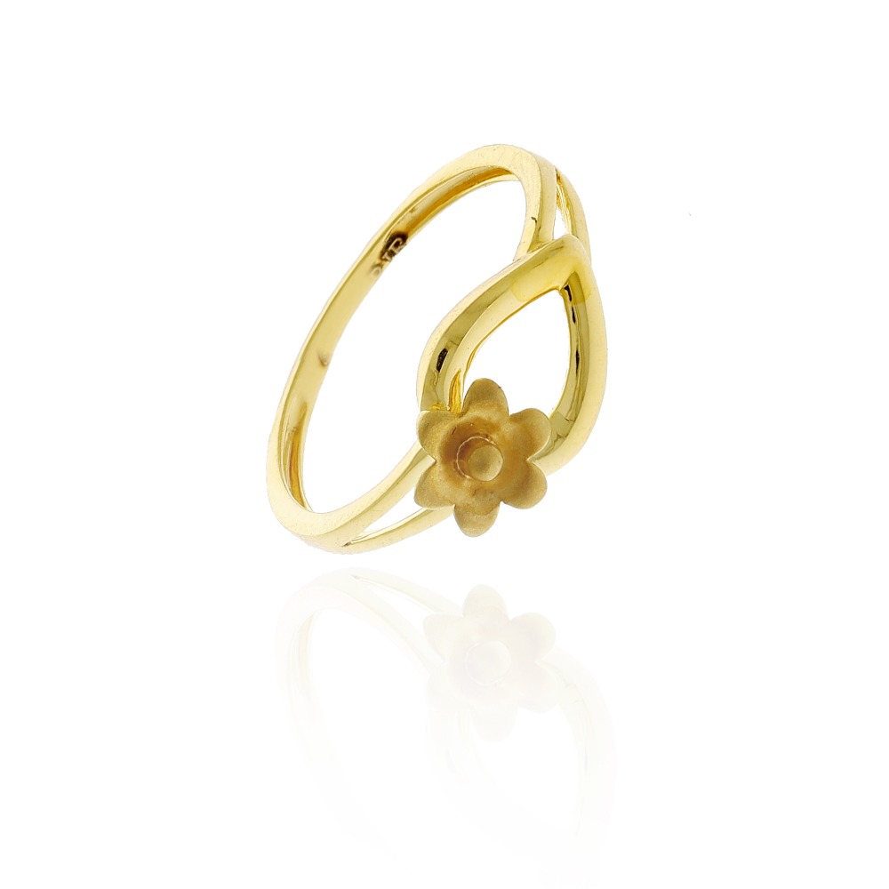 The single flower casting ring