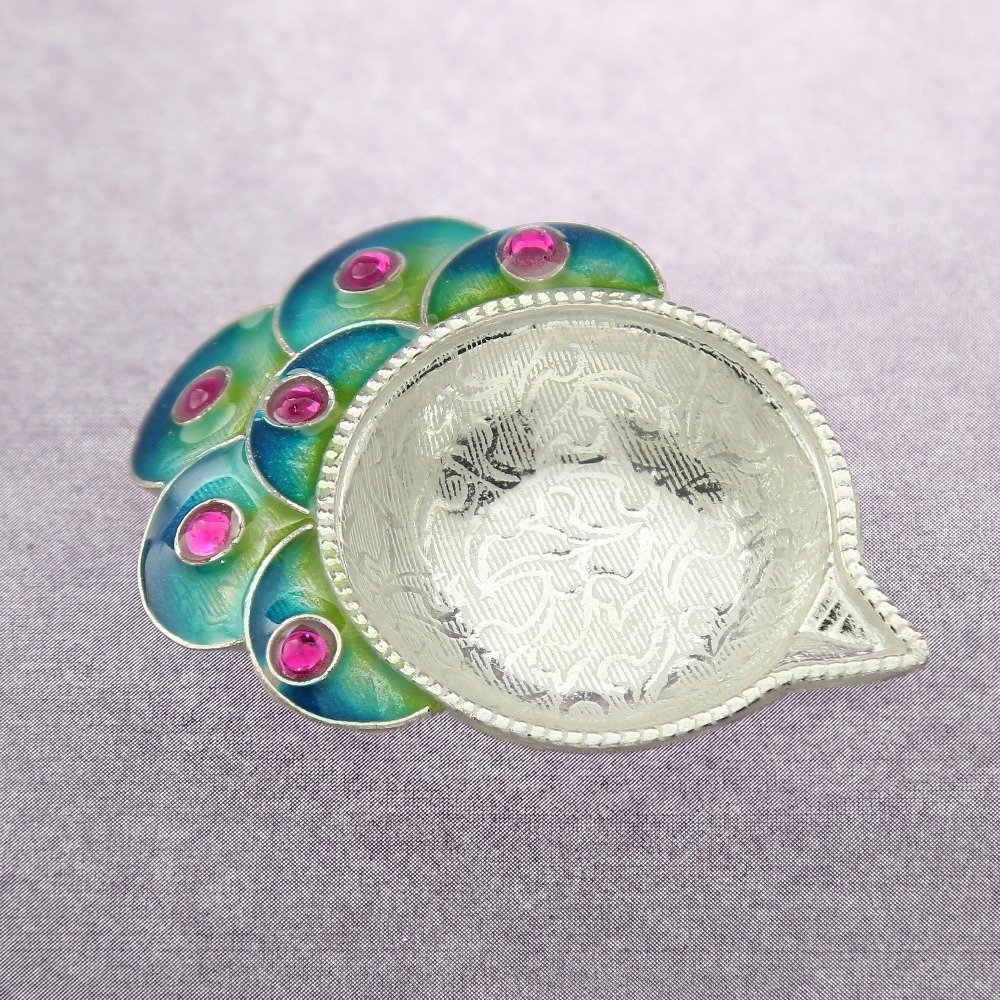 The Peacock Design Silver Niranjan