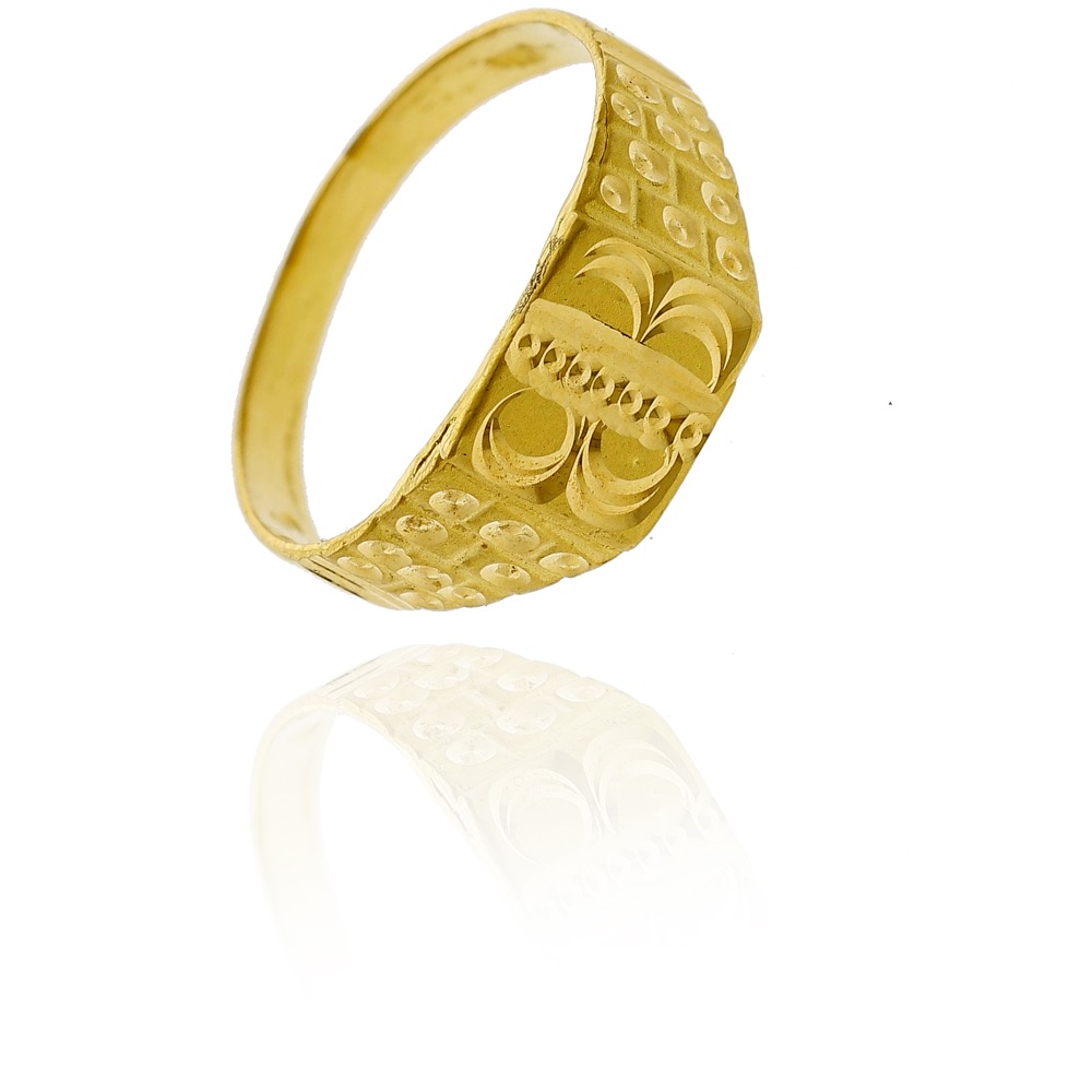 Elegant gents casting ring