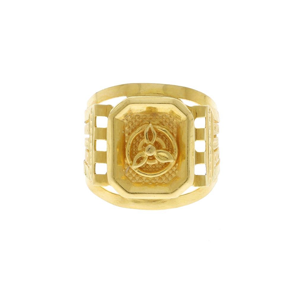 Designer 22kt gents gold ring