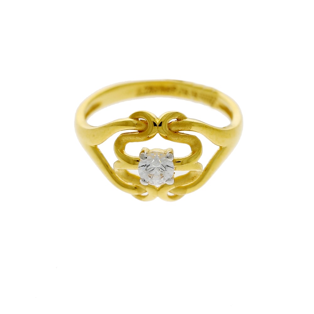 White stone ring